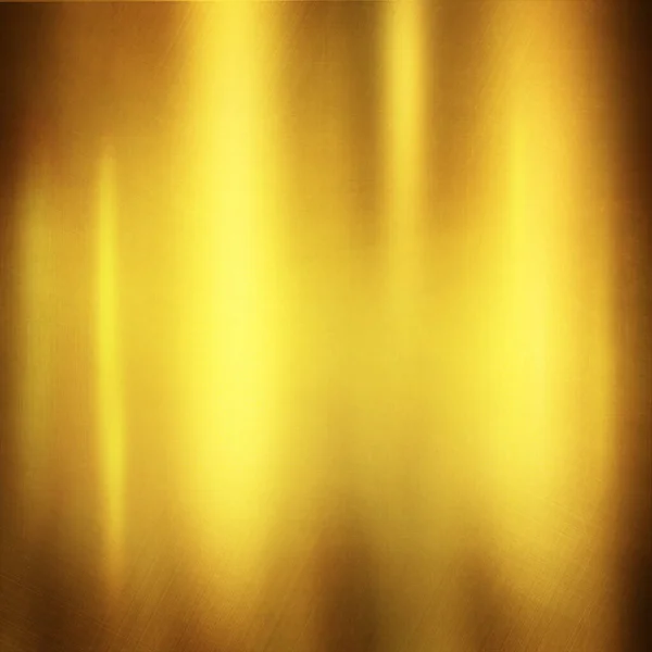 Gold Metal Background Polished Metal Texture — Stock Photo, Image