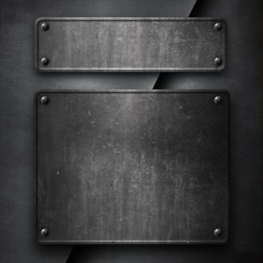 Sürüklenmiş galvanize metal plaka