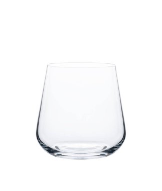 Boş viski diş bardağı beyaz arka plan üzerinde izole.