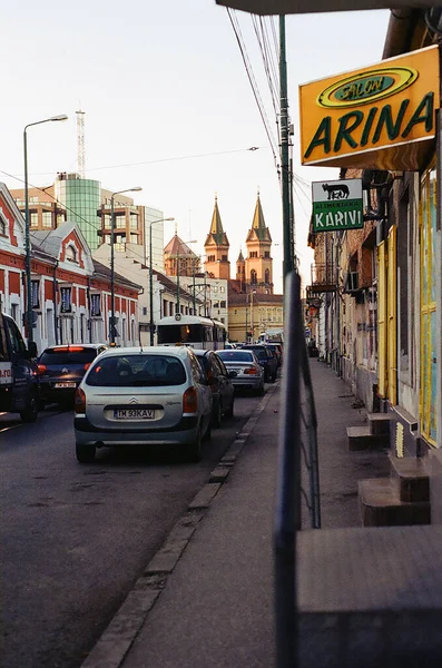Rue Dans Timisoara — Photo