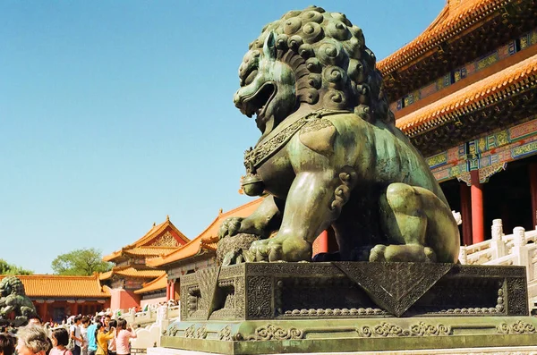 View Lion Imperial Palace — Stock Photo, Image