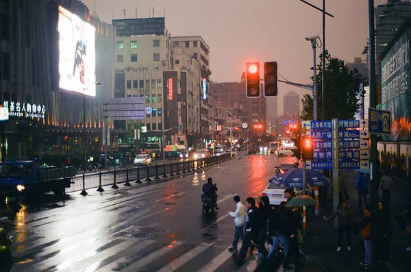 Вулиці Шанхаї — стокове фото