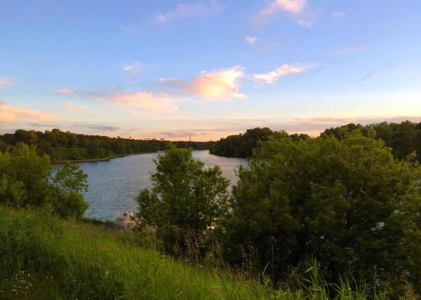 Bird View Park Lake — Fotografia de Stock