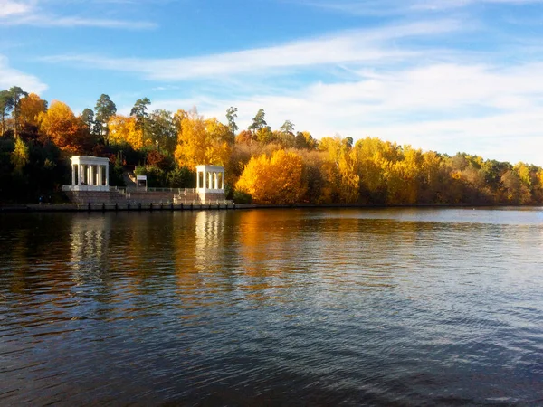 Autumn Landscape River Side — Zdjęcie stockowe