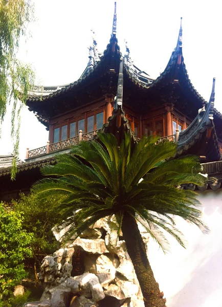 Китайський Сад Павільйоном — стокове фото