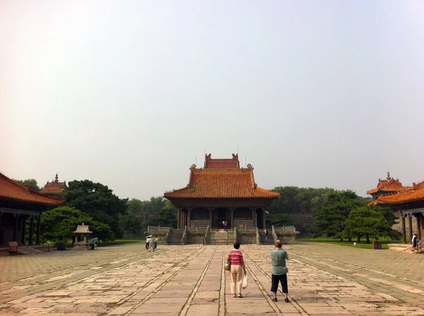 Kínai Pagoda Parkban — Stock Fotó