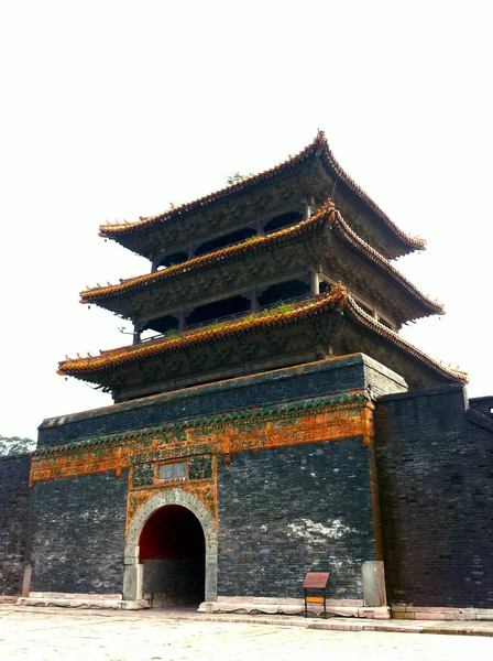 Visa Den Kinesiska Pagoda — Stockfoto