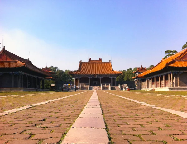 Chińska Pagoda Parku — Zdjęcie stockowe