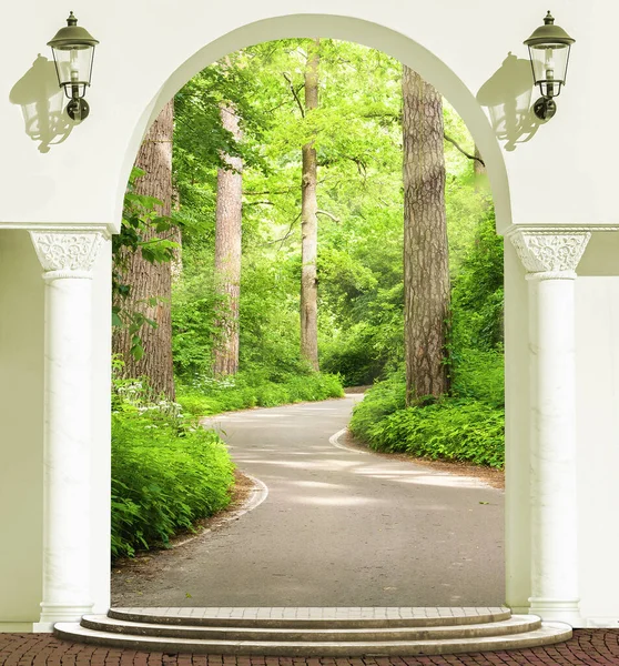 archway in the park