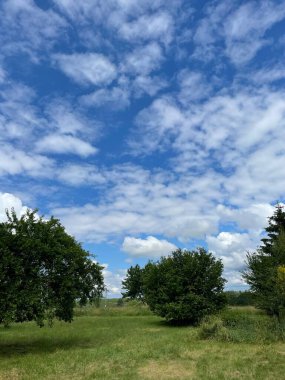 Yazın güzel gökyüzü