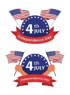 4 Temmuz Amerikan Bağımsızlık Günü Rozetleri Belirlendi.