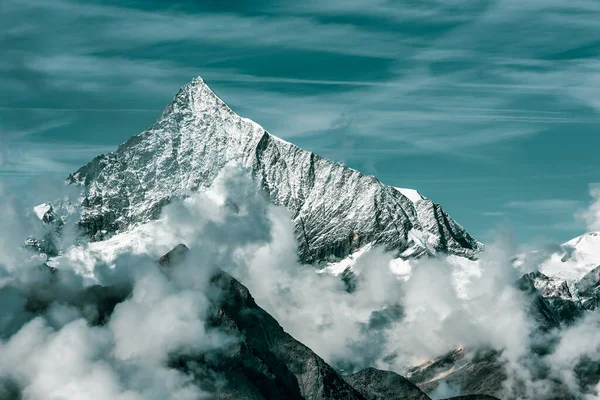 Vista Panoramica Delle Alpi Svizzere — Foto Stock