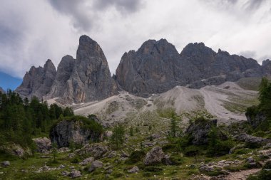 Geisler, Dolomitler Görünümü.