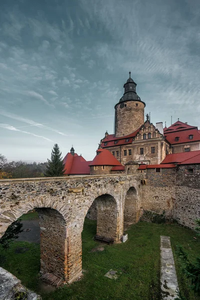 View Czocha Castle Poland — Stock Photo, Image