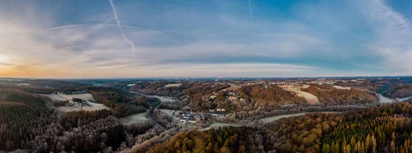 Panorámás Kilátás Altenberger Dom Németország Altenberg Katedrális — Stock Fotó