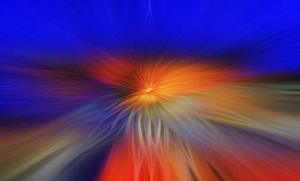 色彩艳丽的抽象涡旋 — 图库照片
