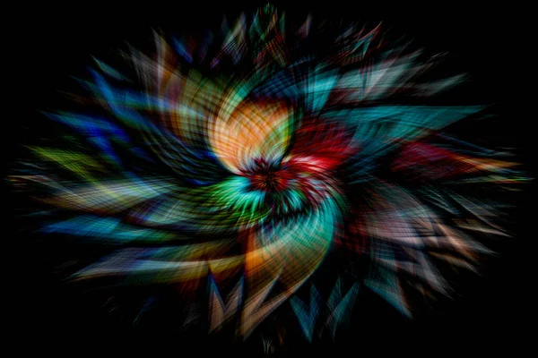 抽象的な色の渦 — ストック写真