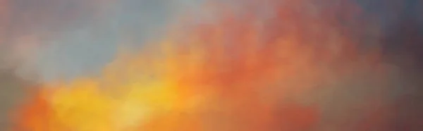 Surrealistyczne Niewyraźne Streszczenie Sztuki Kolorowe Tło Niebo Chmurami Jako Rozmyte — Zdjęcie stockowe