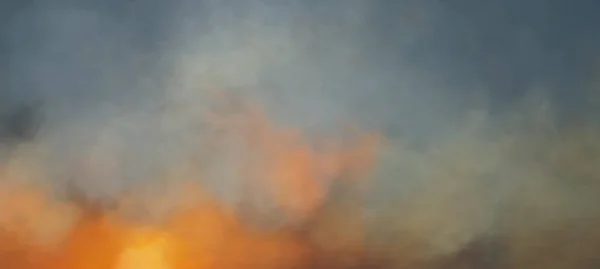 Surreale Offuscata Arte Astratta Sfondo Colorato Cielo Con Nuvole Come — Foto Stock