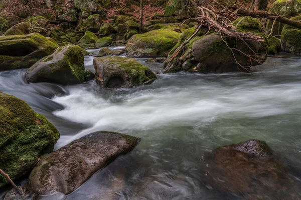 Waterval Het Bos Herfst Irrel Watervallen — Stockfoto