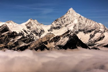 İsviçre, Matterhorn 'un panoramik görüntüsü