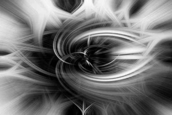 Чорно Білий Ефект Вихровий Цифровий Ефект — стокове фото