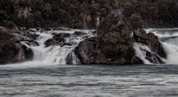 Les Chutes Rhin Suisse — Photo