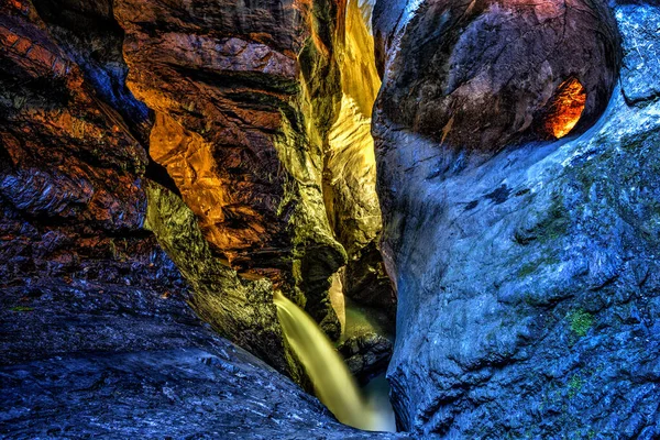 Cataratas Trummelbach Suíça — Fotografia de Stock