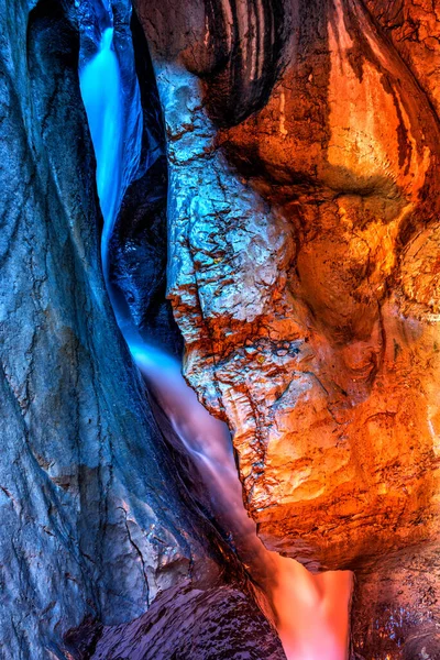 Cascate Trummelbach Svizzera — Foto Stock