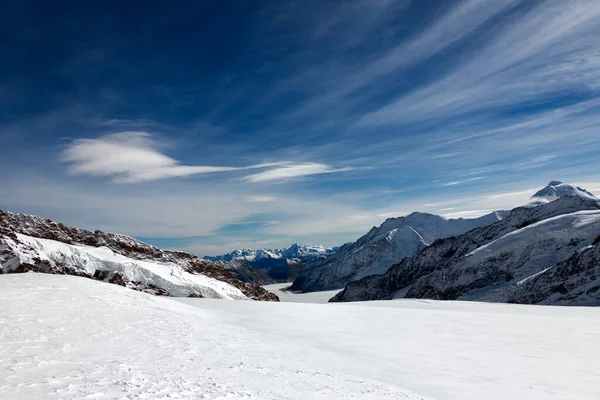Lodowiec Aletsch Szwajcaria — Zdjęcie stockowe