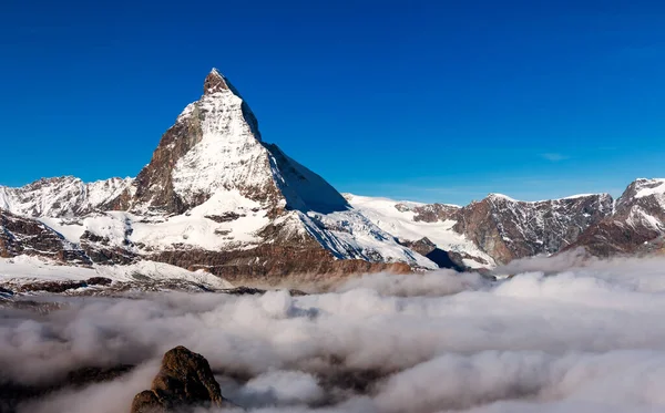 Vista Panoramica Sul Cervino Svizzera — Foto Stock