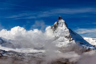 İsviçre, Matterhorn 'un panoramik görüntüsü