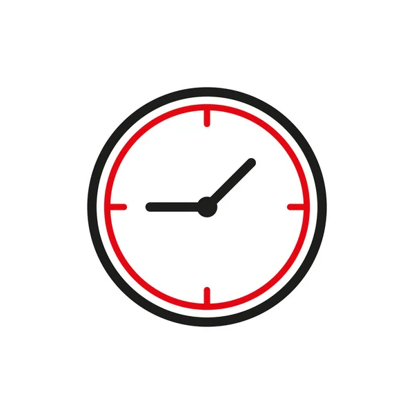 Clock Icon Vector Design Templates Isolated White Background — Stock Vector