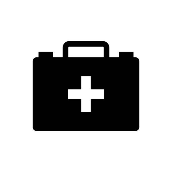 Medical Kit Icon Vektor Design Vorlagen Auf Weißem Hintergrund — Stockvektor