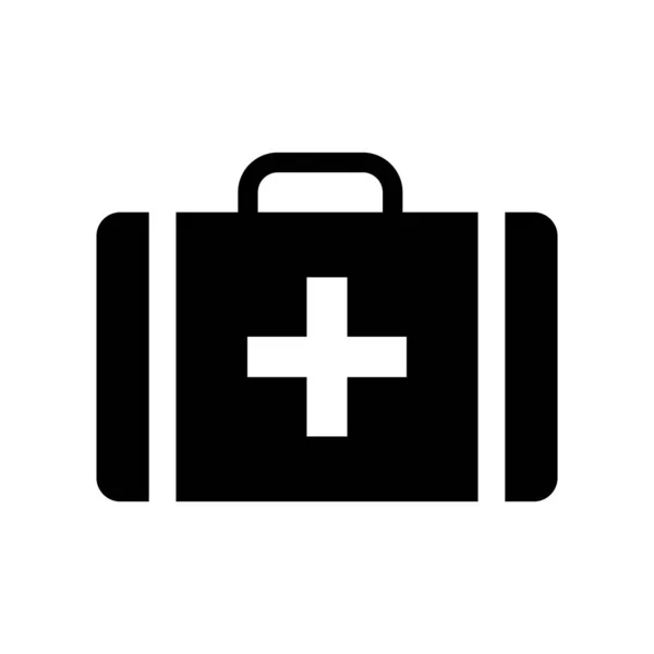 Медичний Набір Значок Векторний Дизайн Шаблонів Білому Тлі — стоковий вектор