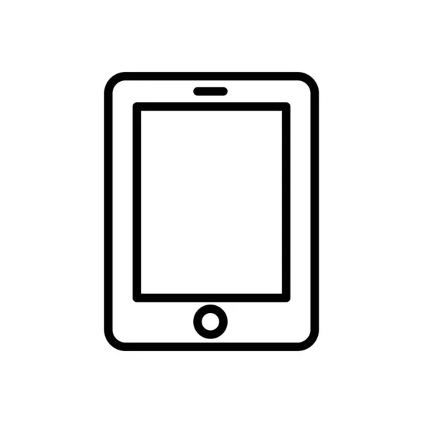 Smart Phone Icoon Vector Ontwerp Template Witte Achtergrond — Stockvector