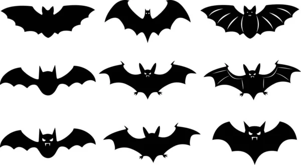 Halloween Bat Vector Halloween Vector Witch Vector Pumpkin Vector Boo — Archivo Imágenes Vectoriales