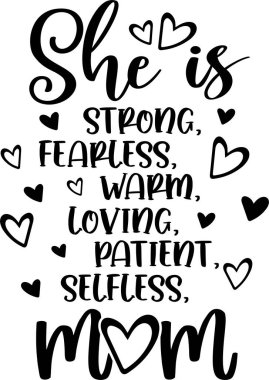 Mom Quote, Mom Life, Funny Mom, Mothers Day Vector Illustration File