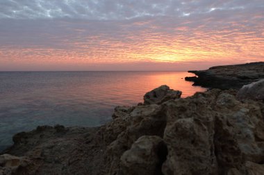 El Quseir, Mısır 'da güzel bir gün doğumu