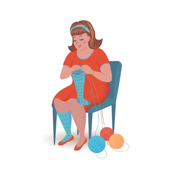 Knitting cartoon Stock Photos, Royalty Free Knitting cartoon Images