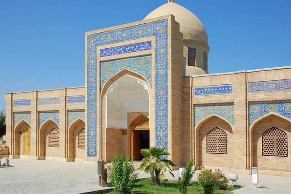 Der Haupteingang Zum Mausoleum Von Bahauddin Naqshbandi Usbekistan — Stockfoto