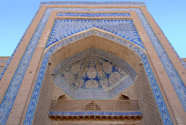 Fragment Madrasah Muhammad Rakhim Khan Den Antika Staden Ichan Kala — Stockfoto
