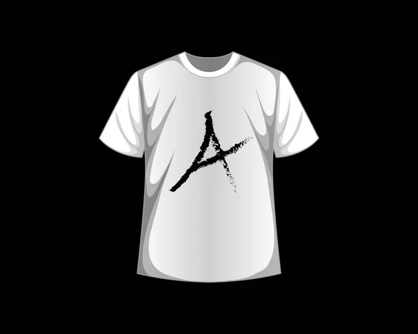 Random Shirt Design Logo Shirt Design Creative Shirt Design Man — Stock Vector