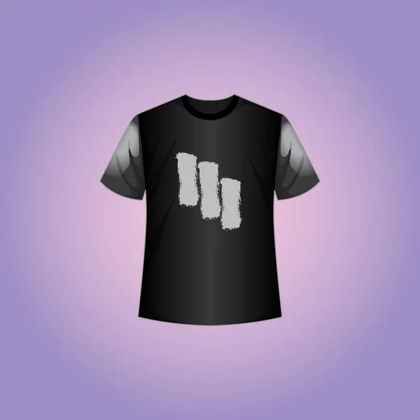 Diseño Creativo Camiseta Forma Para Hombre Jalá Shirt Jalá Shirt — Archivo Imágenes Vectoriales