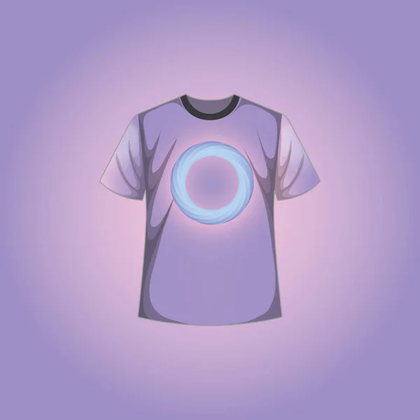 Conception Shirt Forme Créative Pour Homme — Image vectorielle