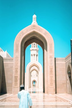Sultan Qaboos Büyük Camii - Muscat - Umman