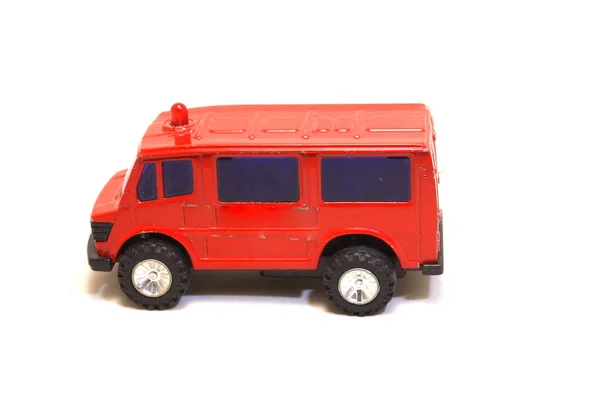 玩具消防车模型 — 图库照片
