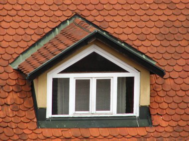 Çatıda bir mansard
