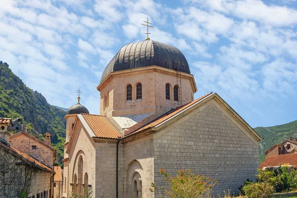Arquitectura Religiosa Montenegro Ciudad Vieja Kotor Iglesia Ortodoxa San Nicolás — Foto de Stock