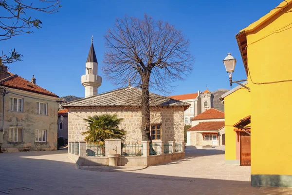 Streets Old Town Trebinje Sunny Winter Day View Sultan Ahmed Royalty Free Stock Images